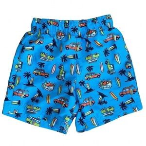 EUC Toddler Boy’s Swim Shorts With Mesh Inside Surf Print Size 2-3T